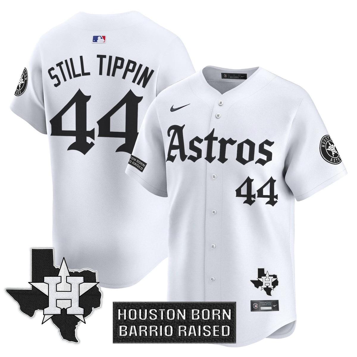 Houston Astros 'Gothic Edition' Vapor Premier Limited Jersey - Stitched-Cuztomshoes