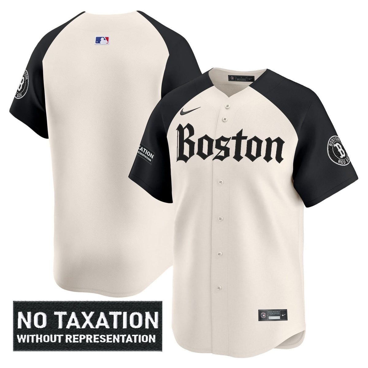 Boston Red Sox 'Retro Newspaper Edition' Vapor Premier Limited Jersey - Stitched
