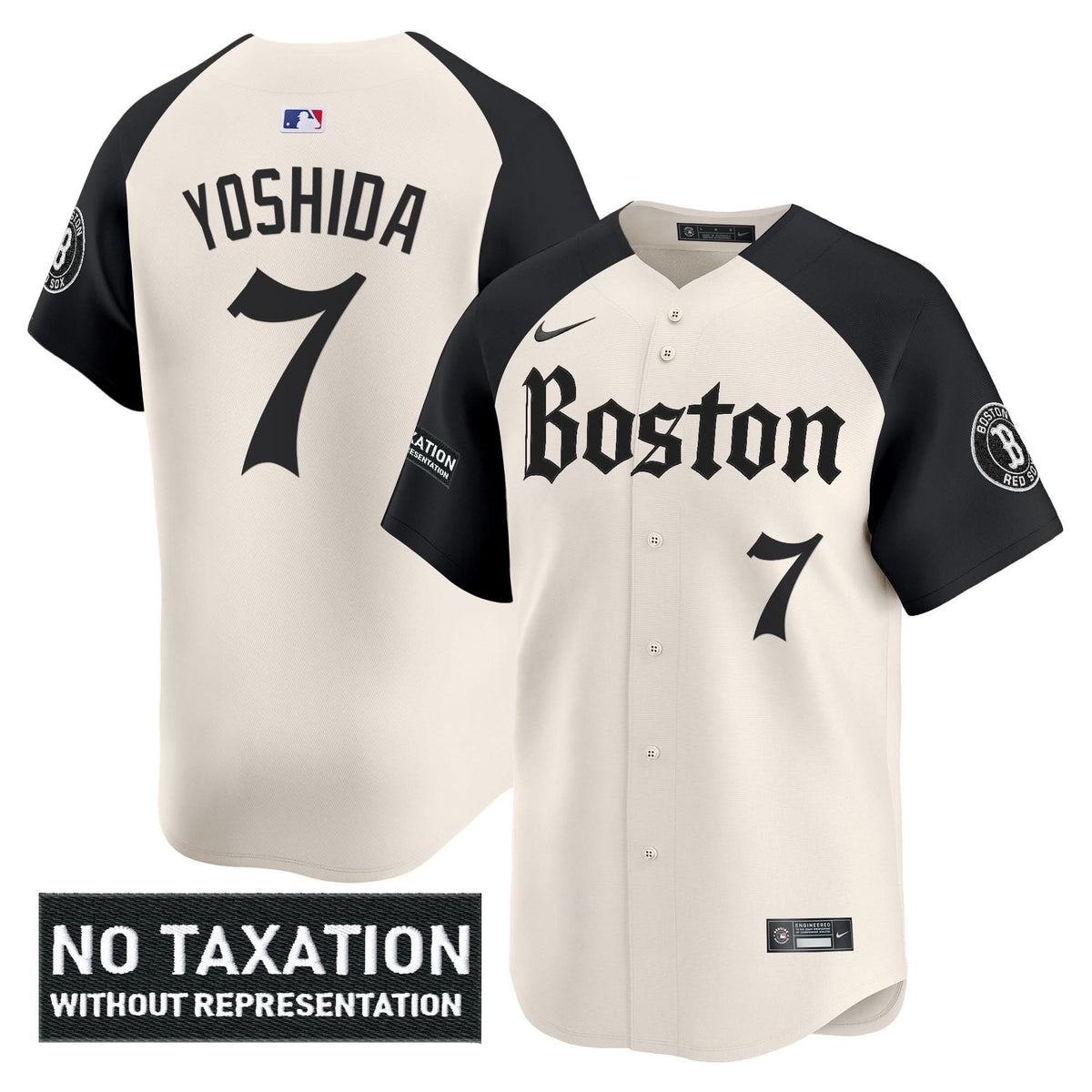 Boston Red Sox 'Retro Newspaper Edition' Vapor Premier Limited Jersey - Stitched