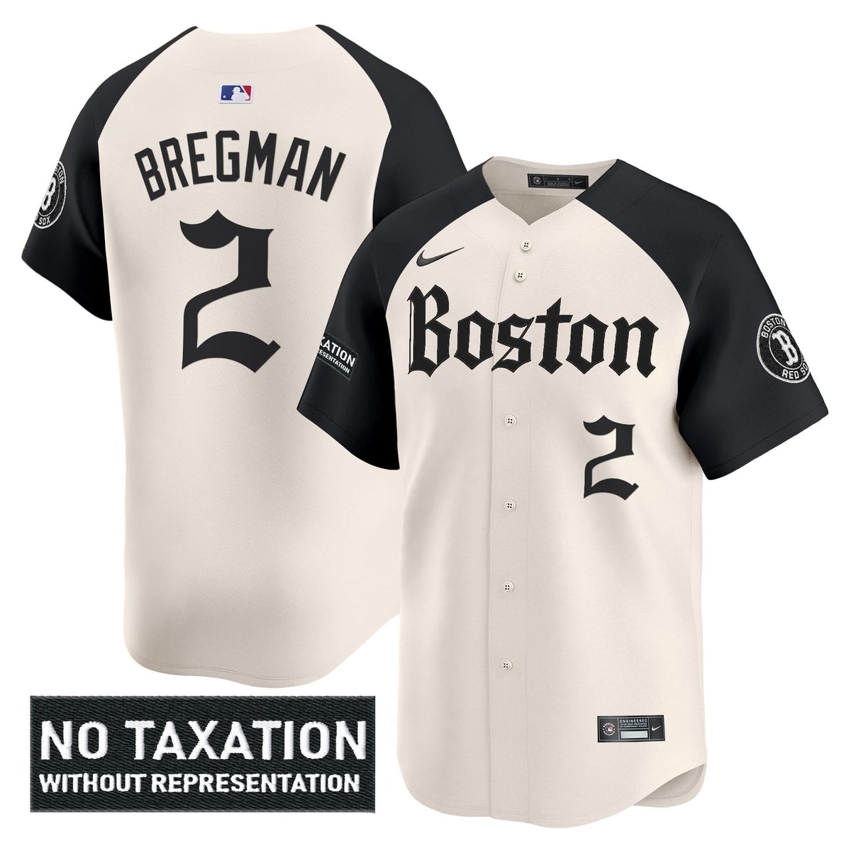 Boston Red Sox 'Retro Newspaper Edition' Vapor Premier Limited Jersey - Stitched