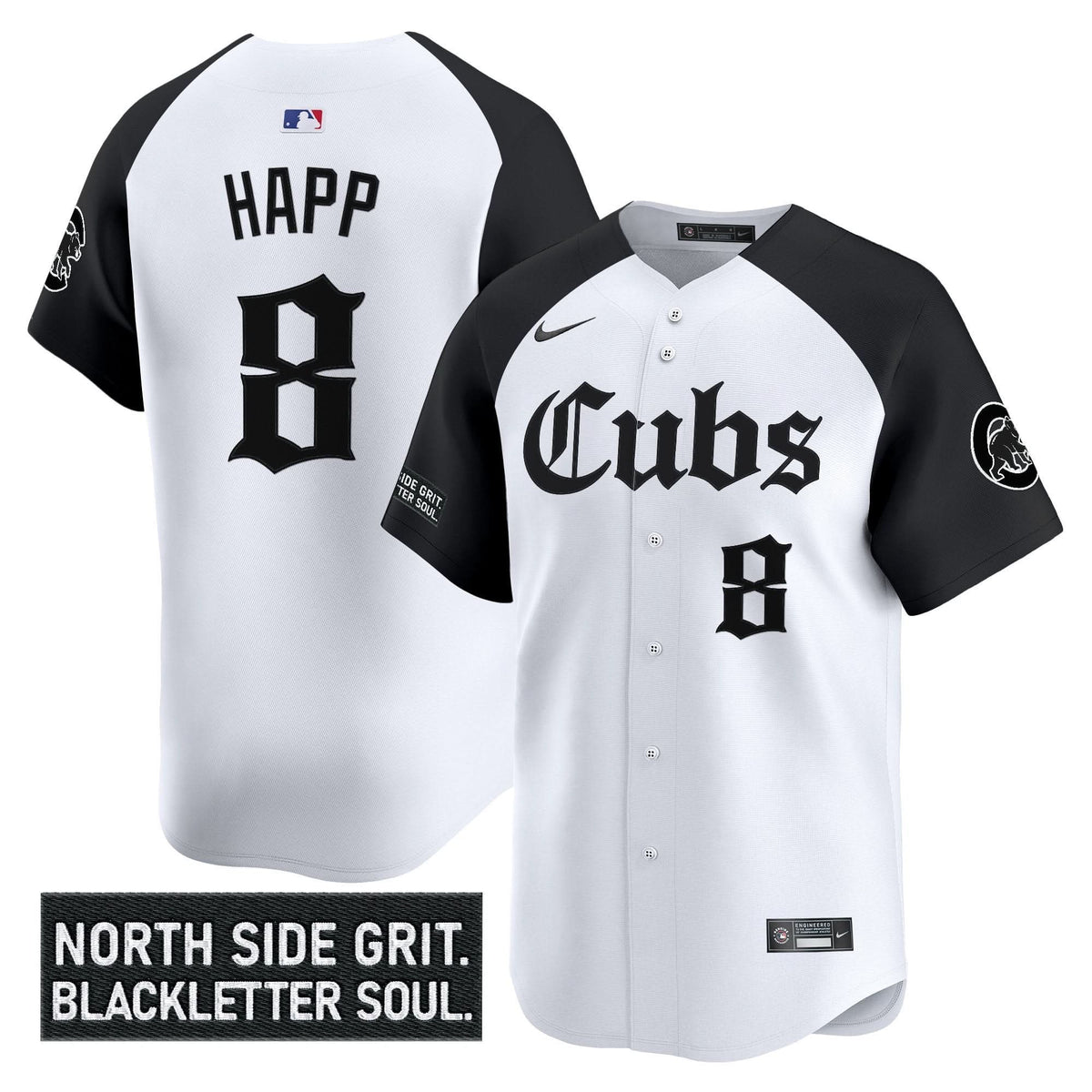 Chicago Cubs 'Gothic North Side Edition' Vapor Premier Limited Jersey - Stitched
