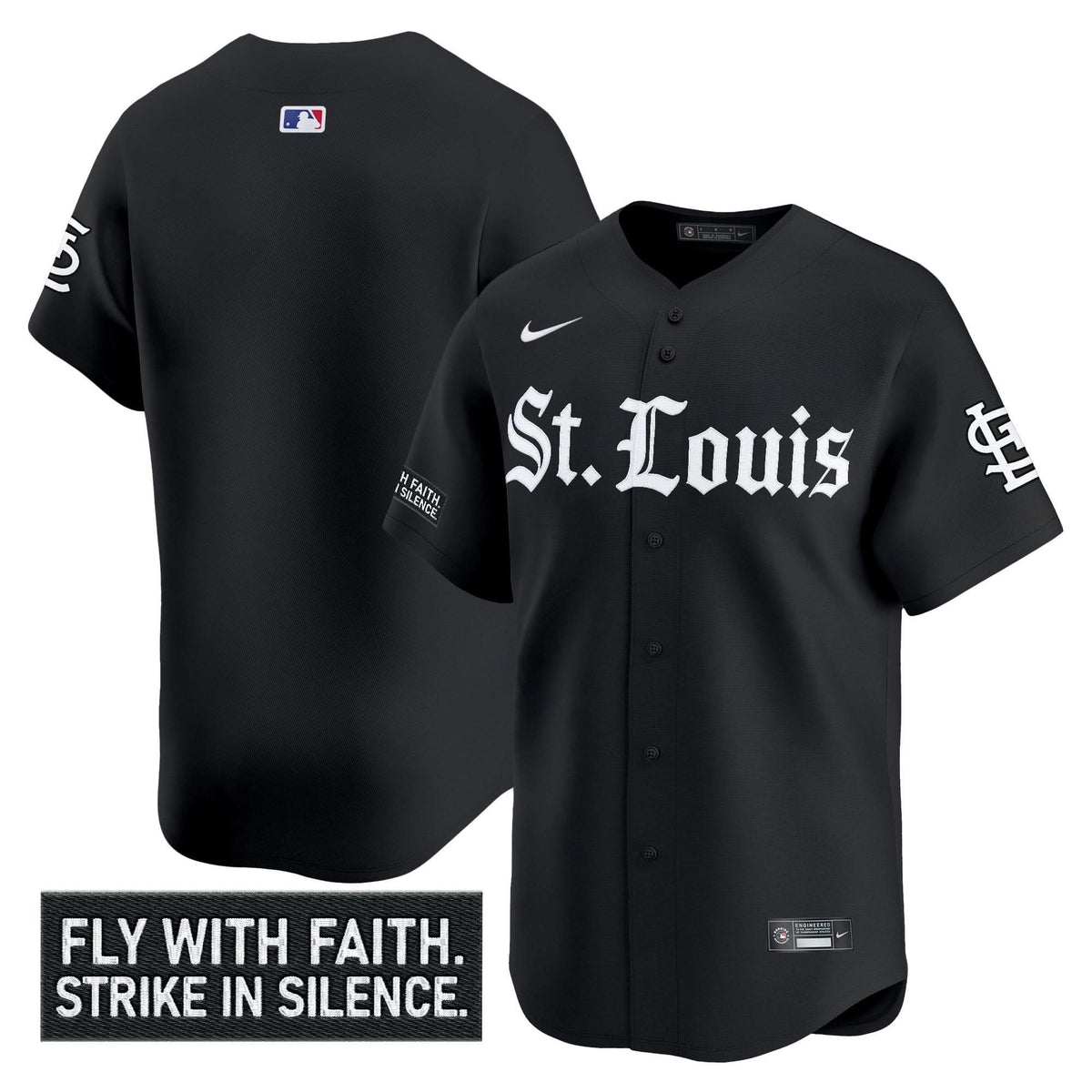 St. Louis Cardinals 'Gothic Legacy Edition' Vapor Premier Limited Jersey - Stitched