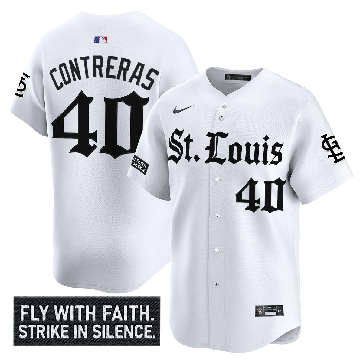 St. Louis Cardinals 'Gothic Legacy Edition' Vapor Premier Limited Jersey - Stitched