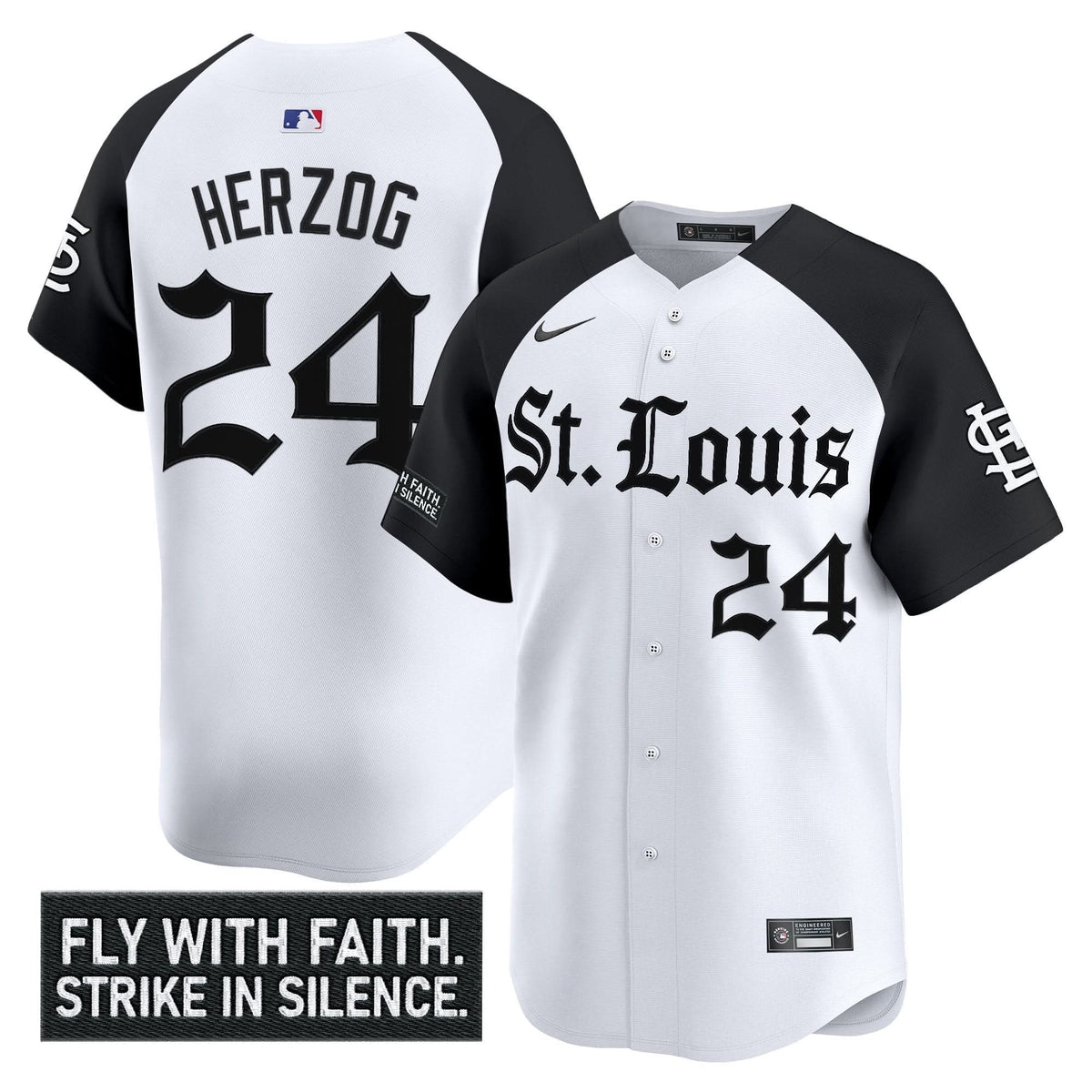 St. Louis Cardinals 'Gothic Legacy Edition' Vapor Premier Limited Jersey - Stitched