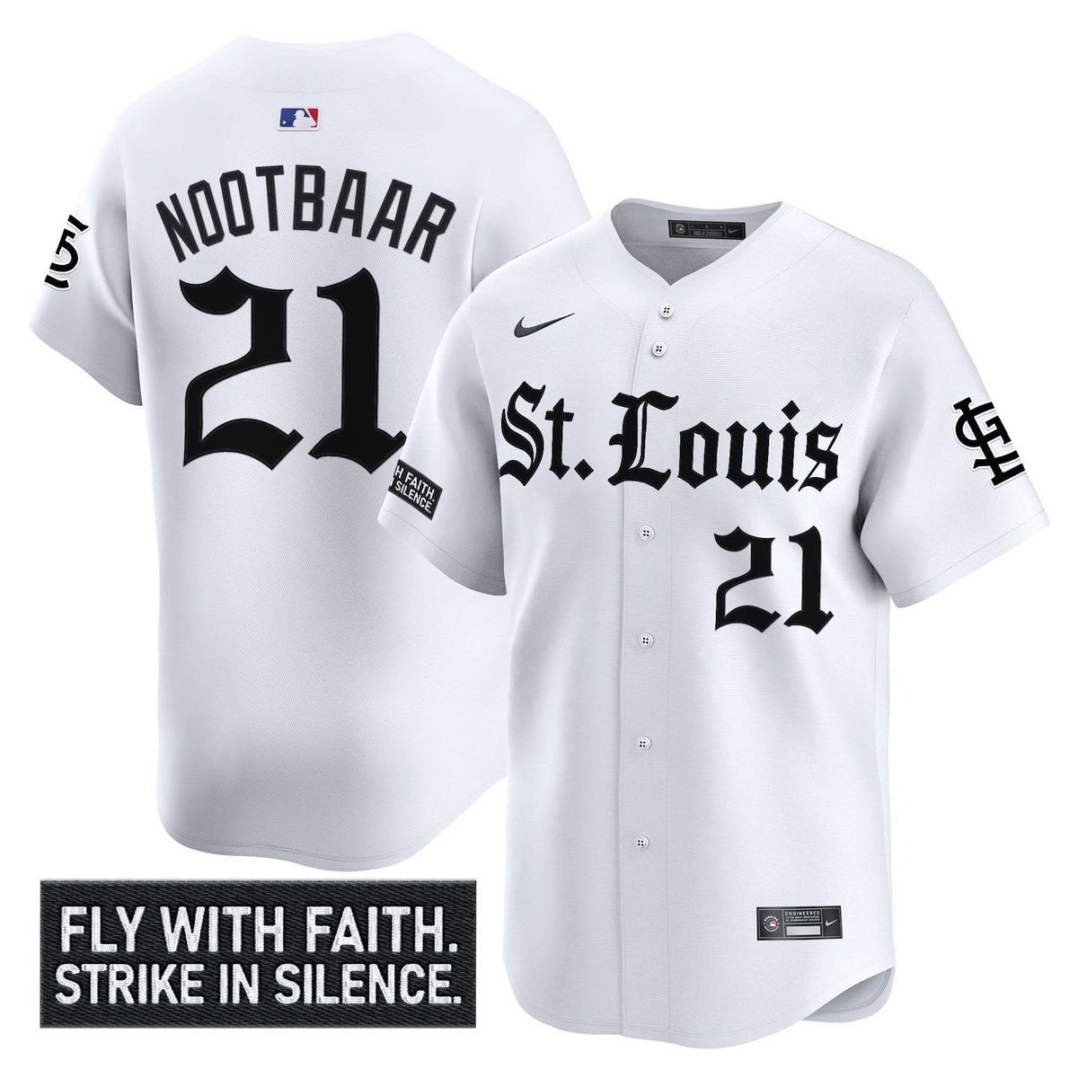 St. Louis Cardinals 'Gothic Legacy Edition' Vapor Premier Limited Jersey - Stitched