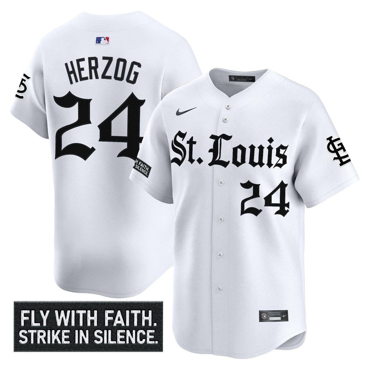 St. Louis Cardinals 'Gothic Legacy Edition' Vapor Premier Limited Jersey - Stitched