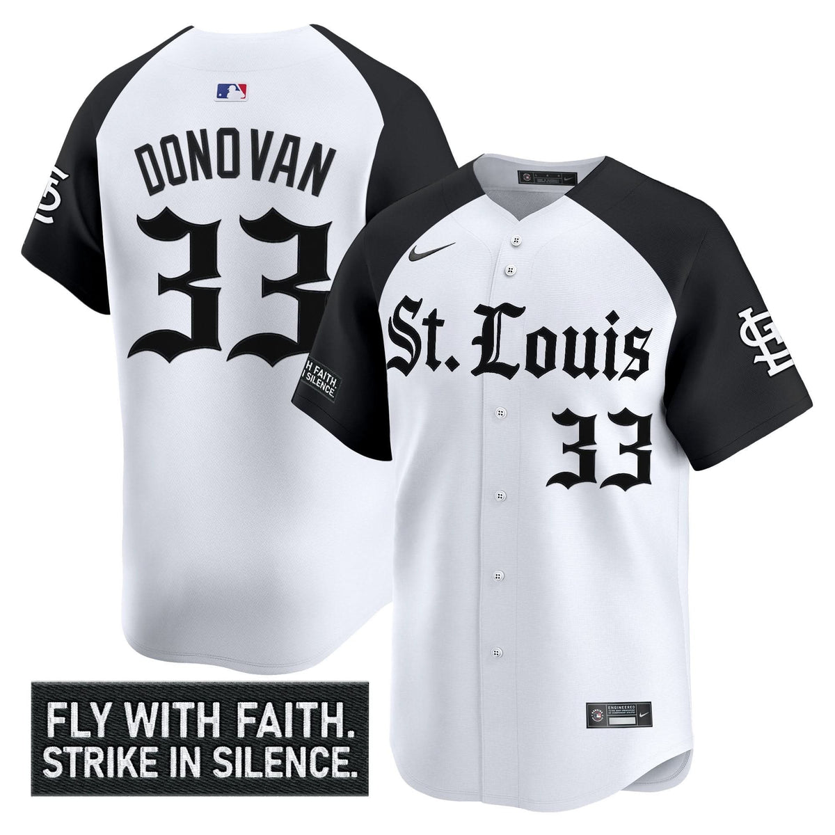 St. Louis Cardinals 'Gothic Legacy Edition' Vapor Premier Limited Jersey - Stitched