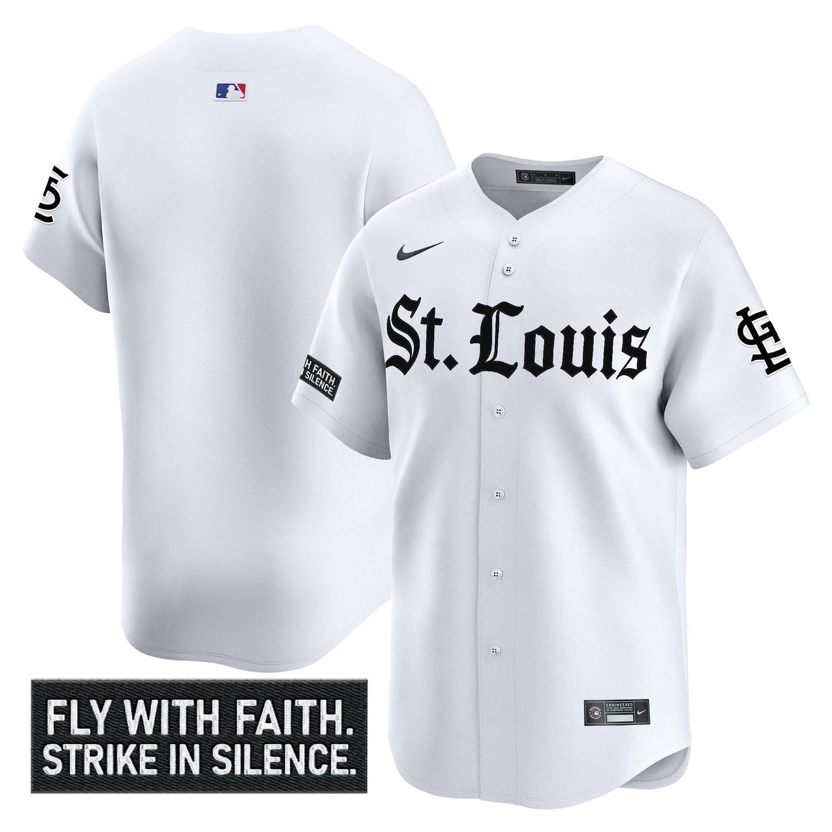 St. Louis Cardinals 'Gothic Legacy Edition' Vapor Premier Limited Jersey - Stitched