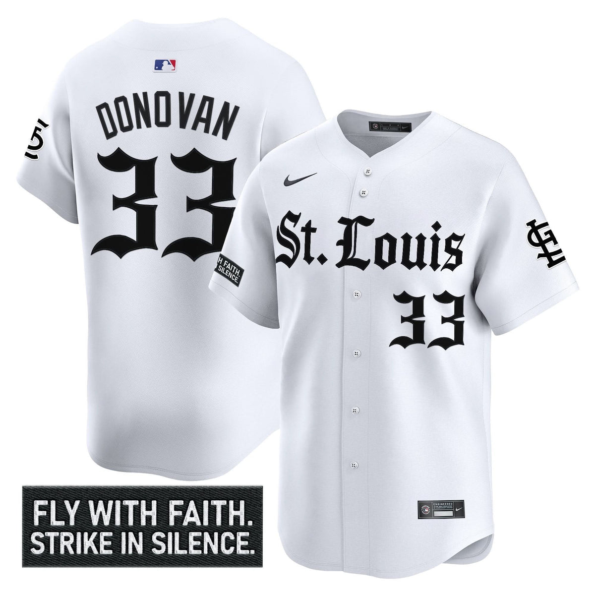 St. Louis Cardinals 'Gothic Legacy Edition' Vapor Premier Limited Jersey - Stitched