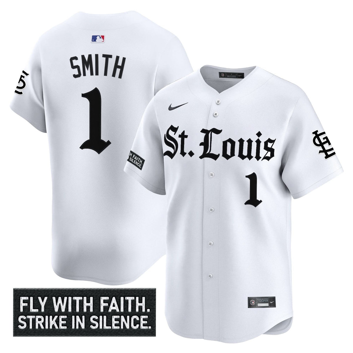 St. Louis Cardinals 'Gothic Legacy Edition' Vapor Premier Limited Jersey - Stitched