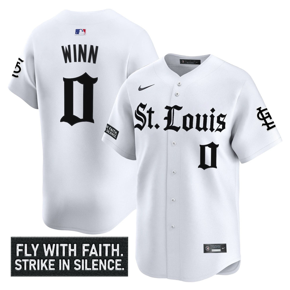 St. Louis Cardinals 'Gothic Legacy Edition' Vapor Premier Limited Jersey - Stitched