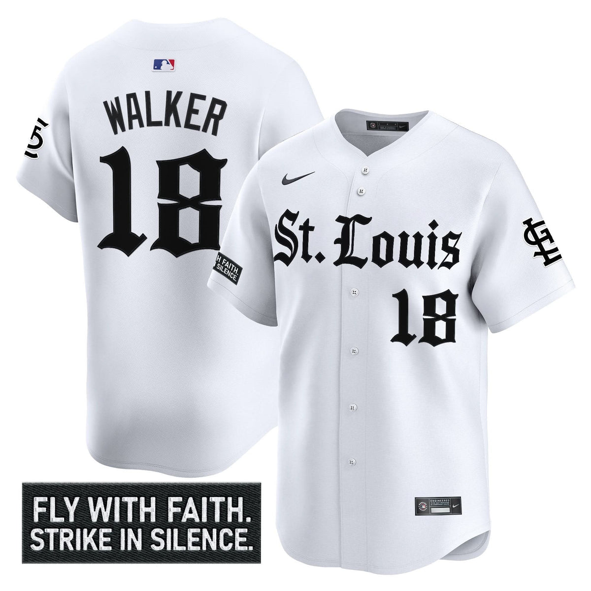 St. Louis Cardinals 'Gothic Legacy Edition' Vapor Premier Limited Jersey - Stitched