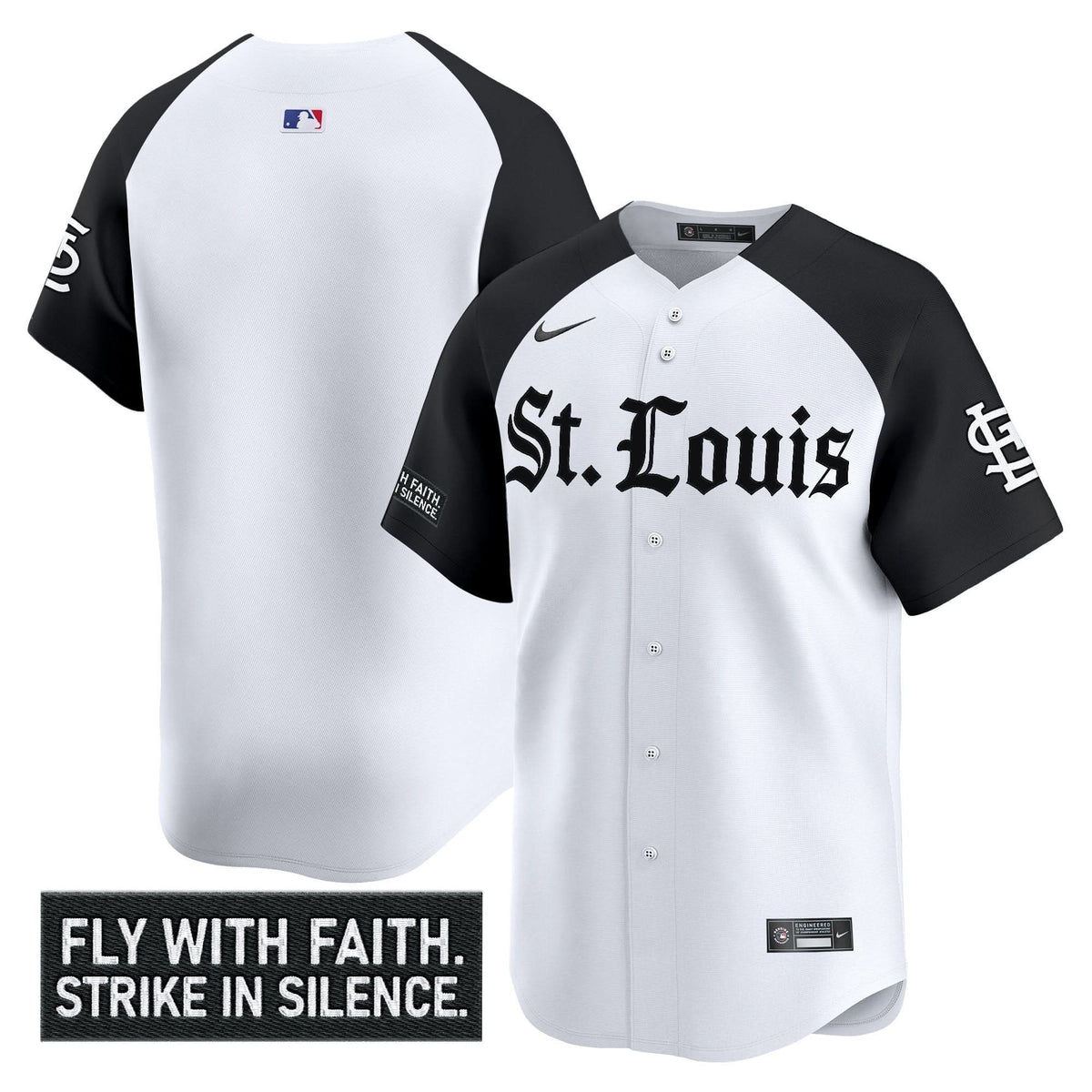 St. Louis Cardinals 'Gothic Legacy Edition' Vapor Premier Limited Jersey - Stitched