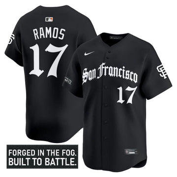 San Francisco Giants 'Gothic Fog Edition' Vapor Premier Limited Jersey - Stitched-Cuztomshoes