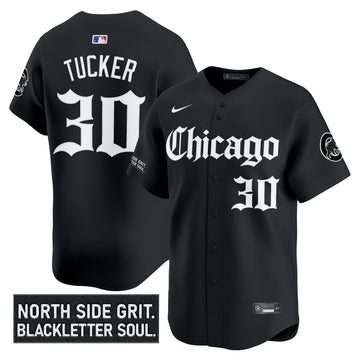 Chicago Cubs 'Gothic North Side Edition' Vapor Premier Limited Jersey V2 - Stitched