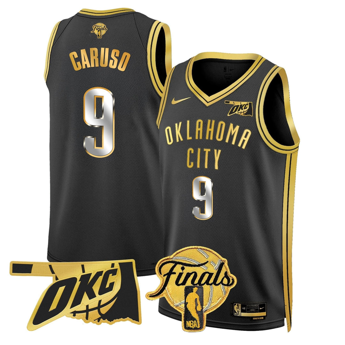 Oklahoma City Thunder Jersey - Final Patch - Stitched