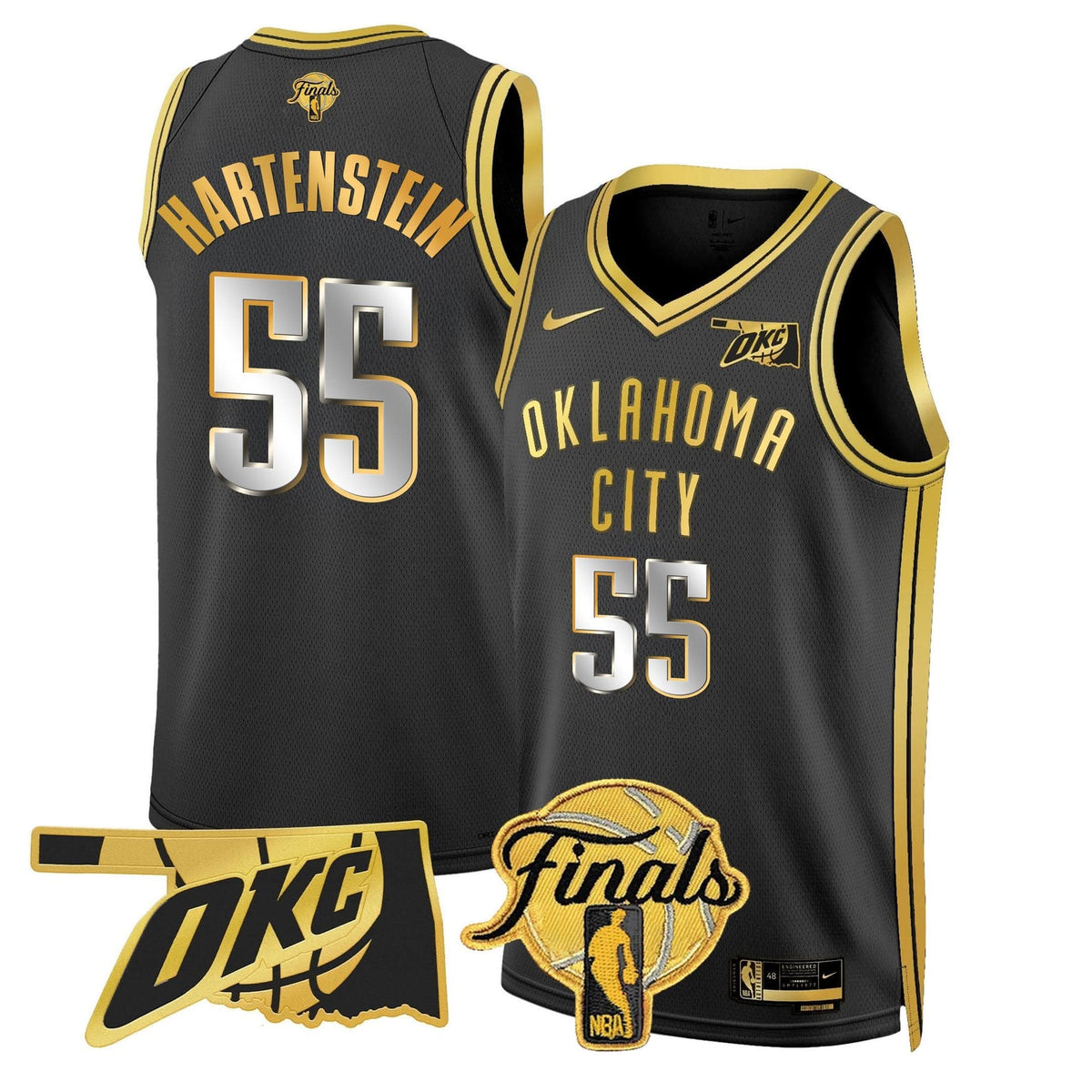 Oklahoma City Thunder Jersey - Final Patch - Stitched