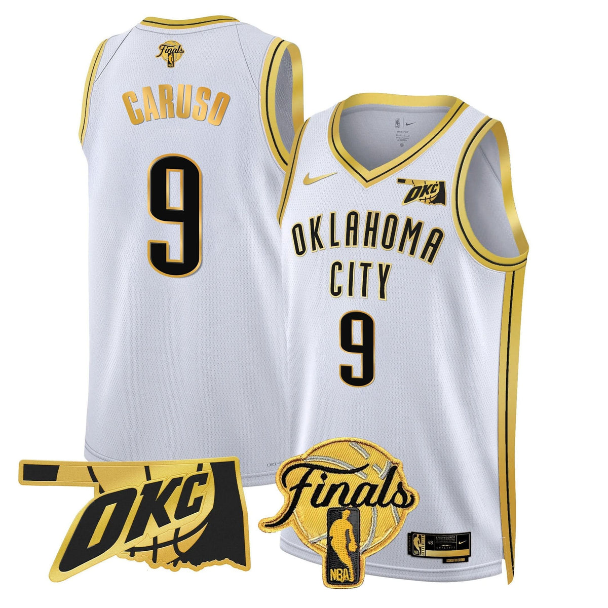 Oklahoma City Thunder Jersey - Final Patch - Stitched