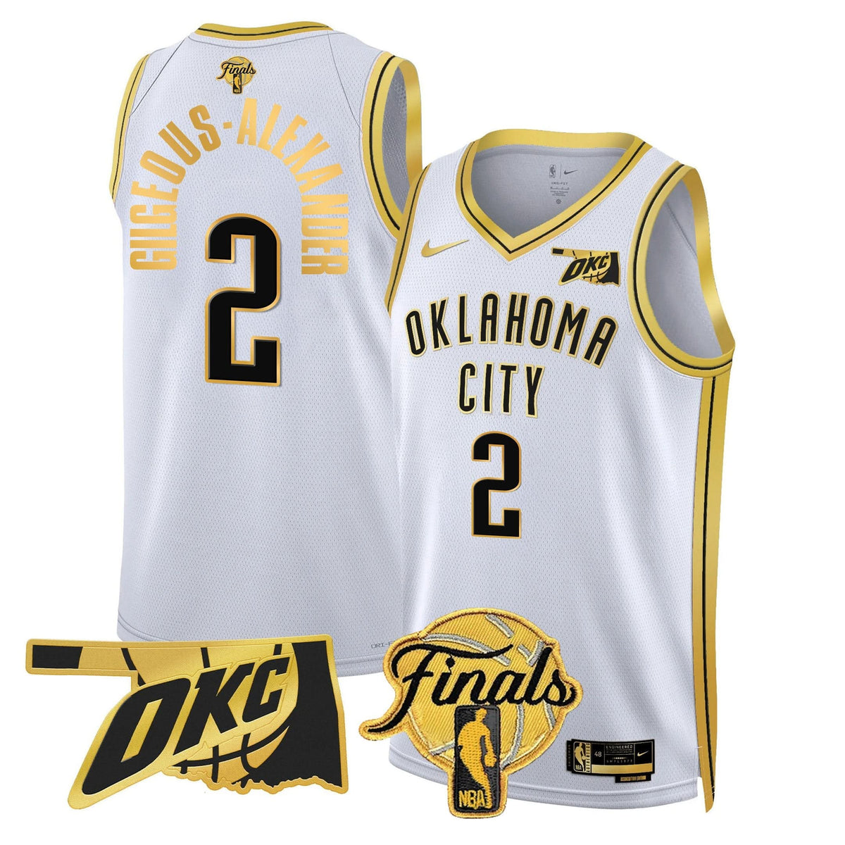 Oklahoma City Thunder Jersey - Final Patch - Stitched