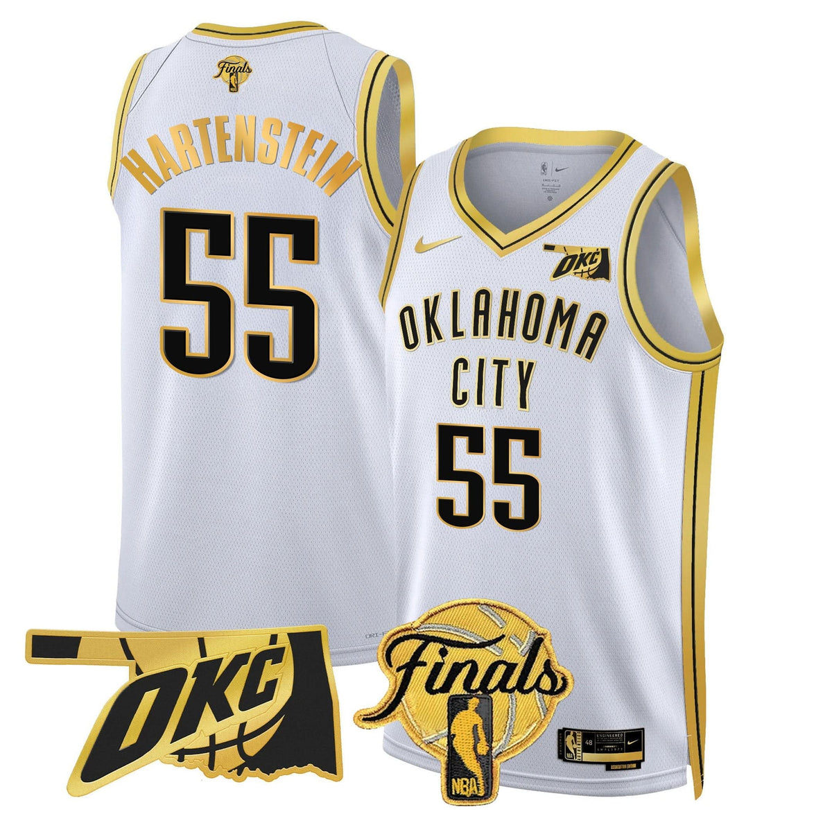 Oklahoma City Thunder Jersey - Final Patch - Stitched