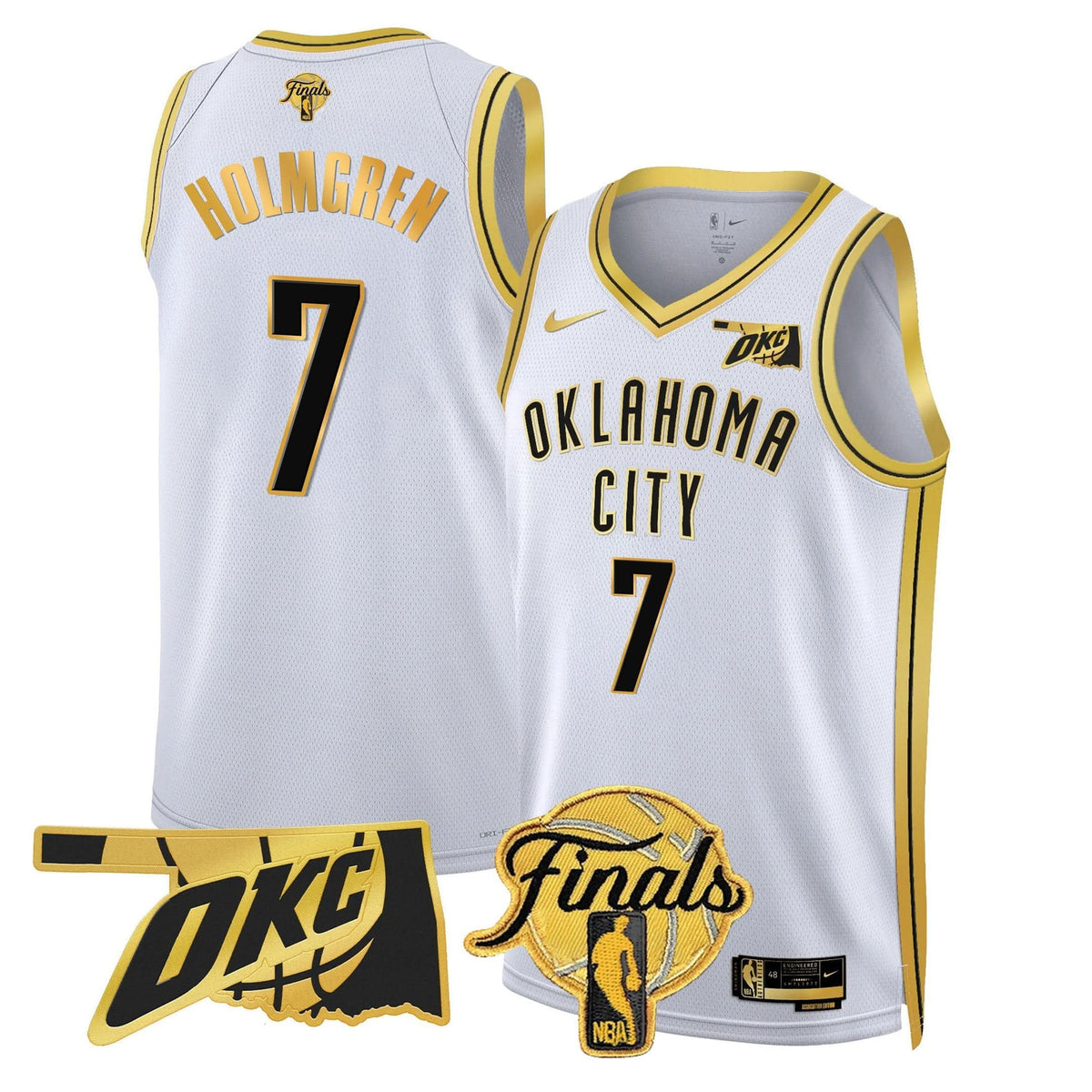 Oklahoma City Thunder Jersey - Final Patch - Stitched