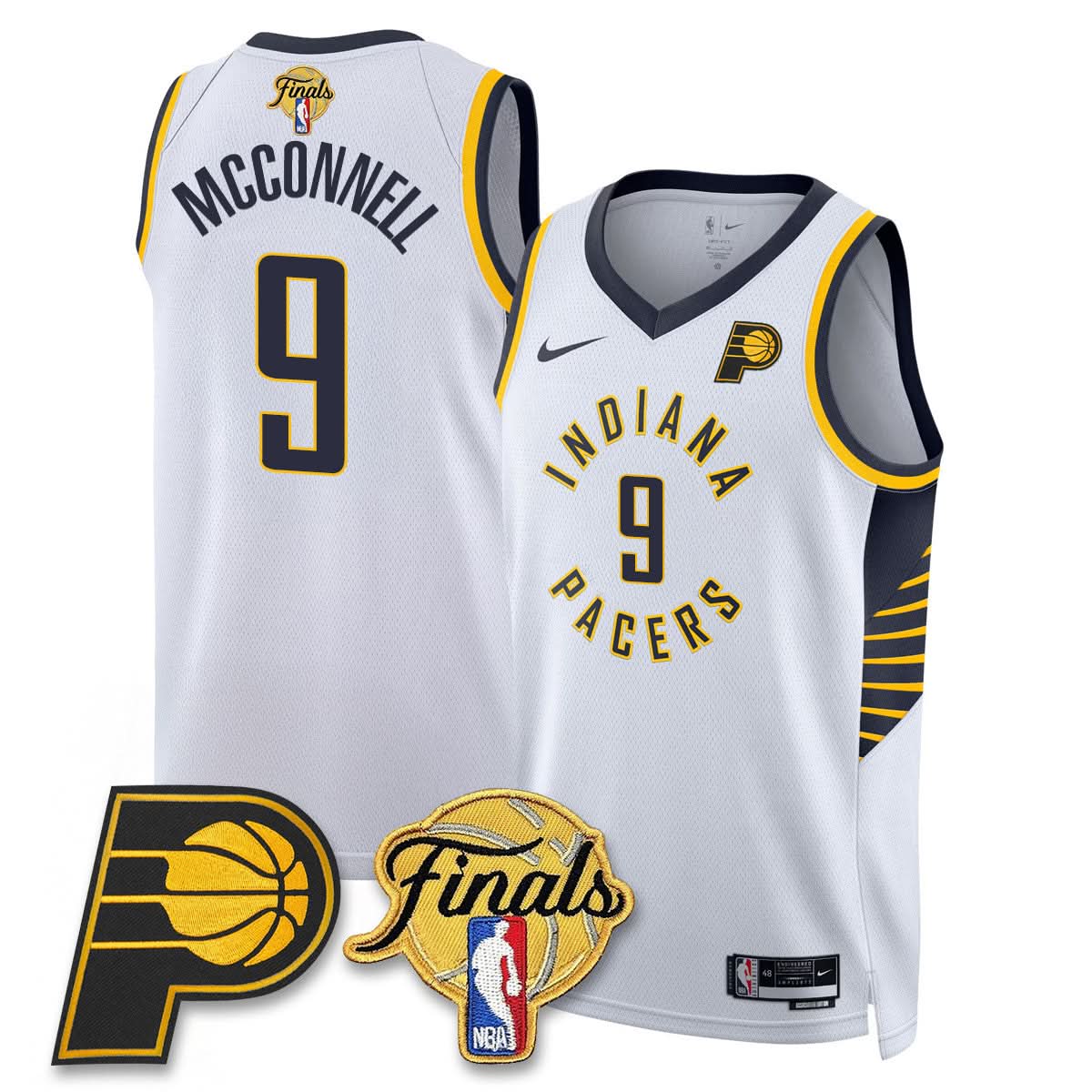 Indiana Pacers Swingman Jersey Final Patch - Stitched
