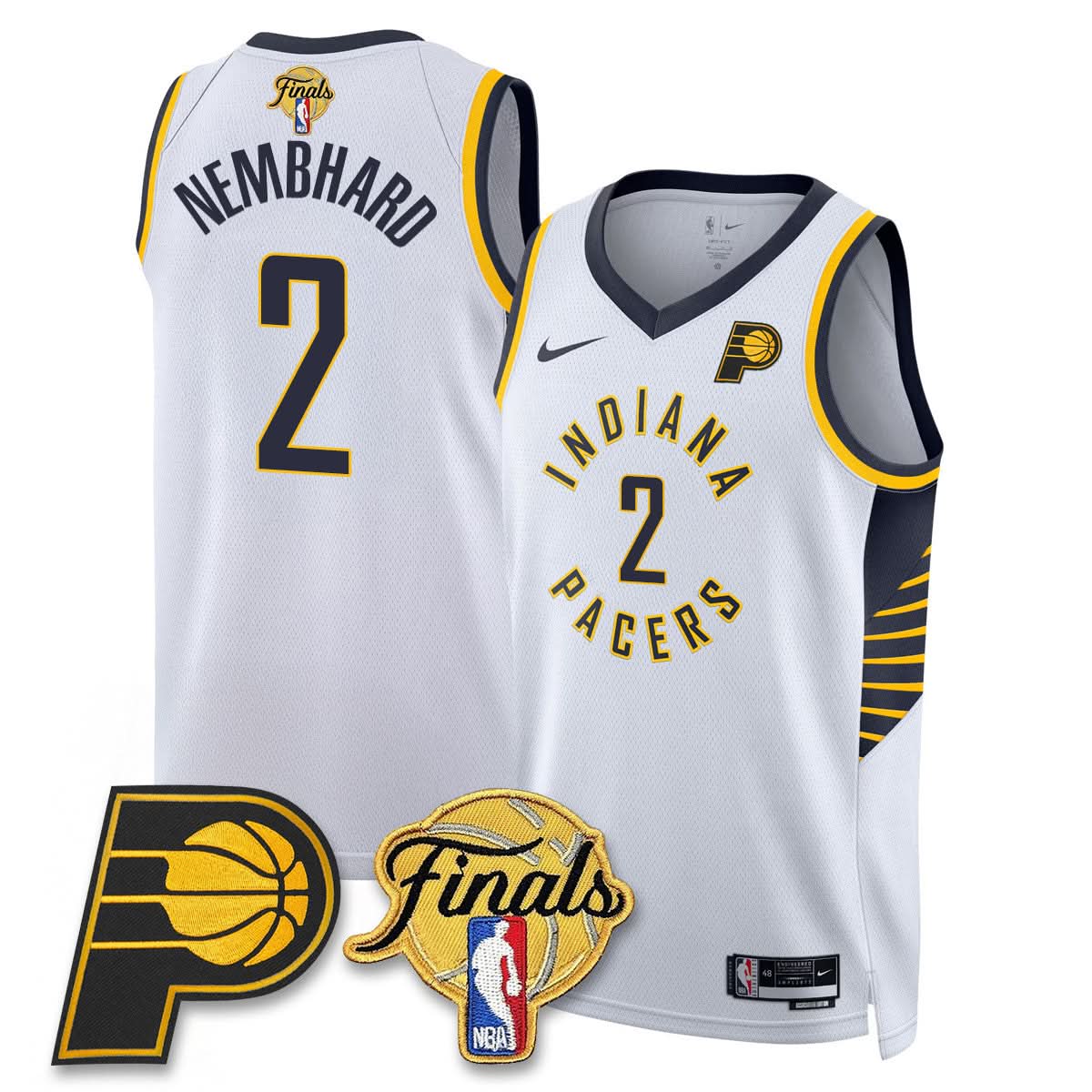 Indiana Pacers Swingman Jersey Final Patch - Stitched