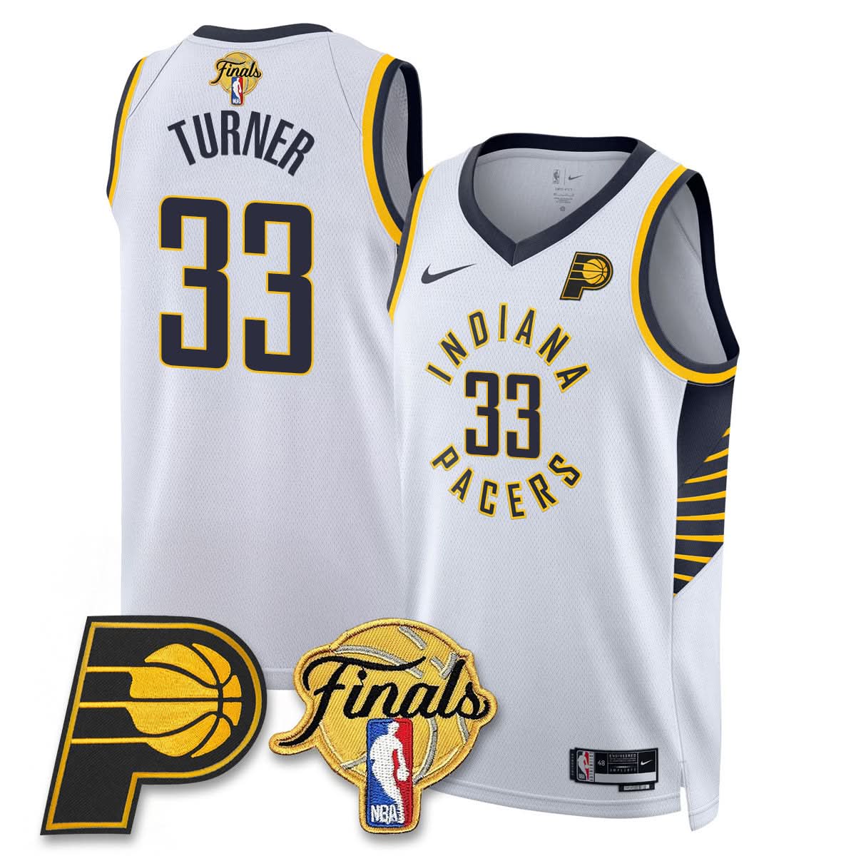 Indiana Pacers Swingman Jersey Final Patch - Stitched