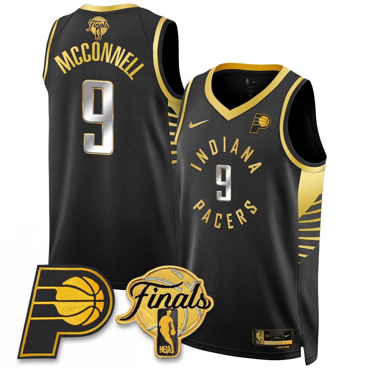 Indiana Pacers Swingman Jersey Final Patch - Stitched