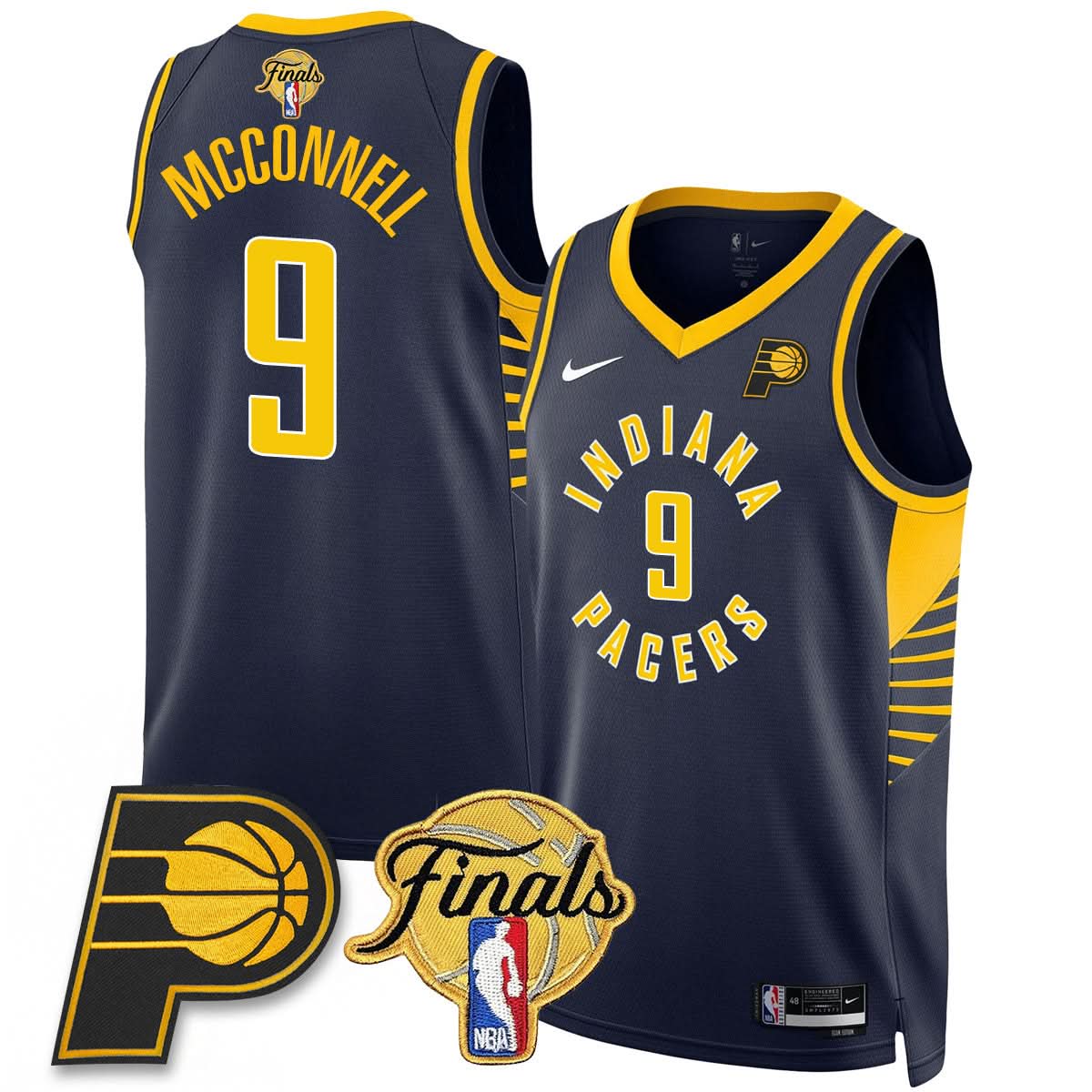 Indiana Pacers Swingman Jersey Final Patch - Stitched