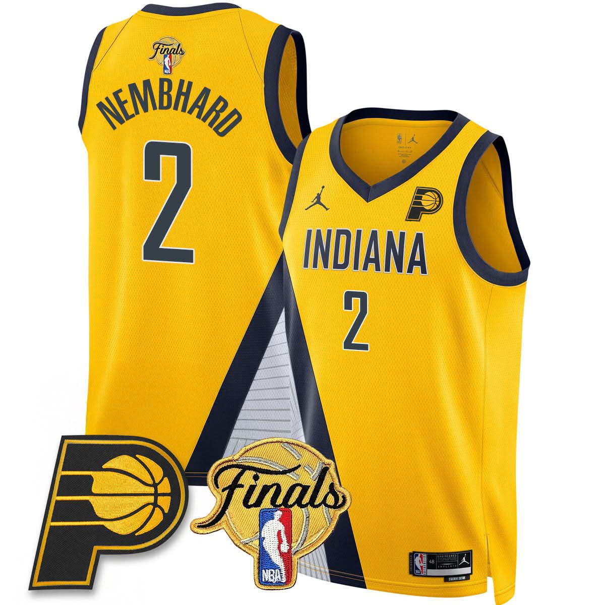 Indiana Pacers Swingman Jersey Final Patch - Stitched
