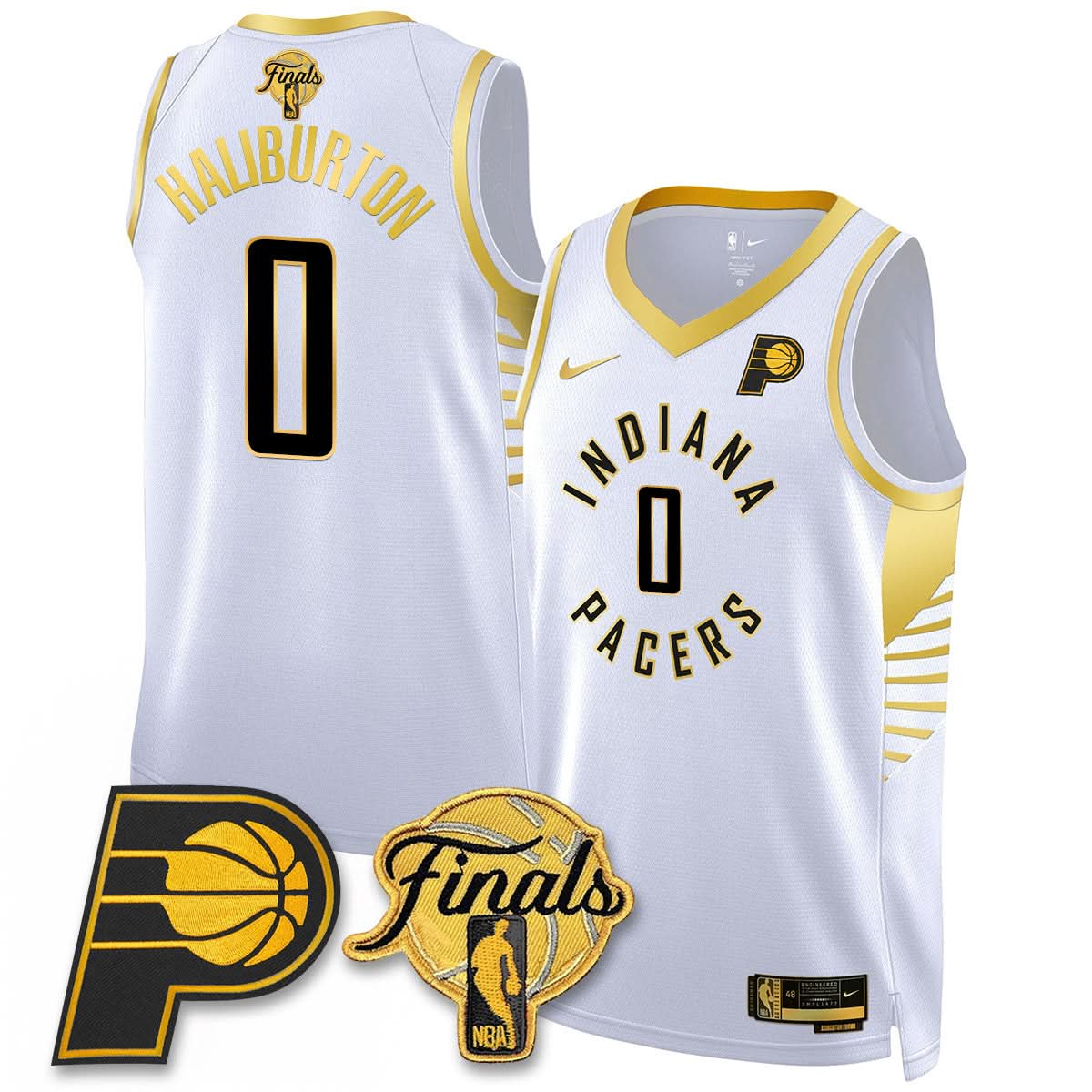 Indiana Pacers Swingman Jersey Final Patch - Stitched