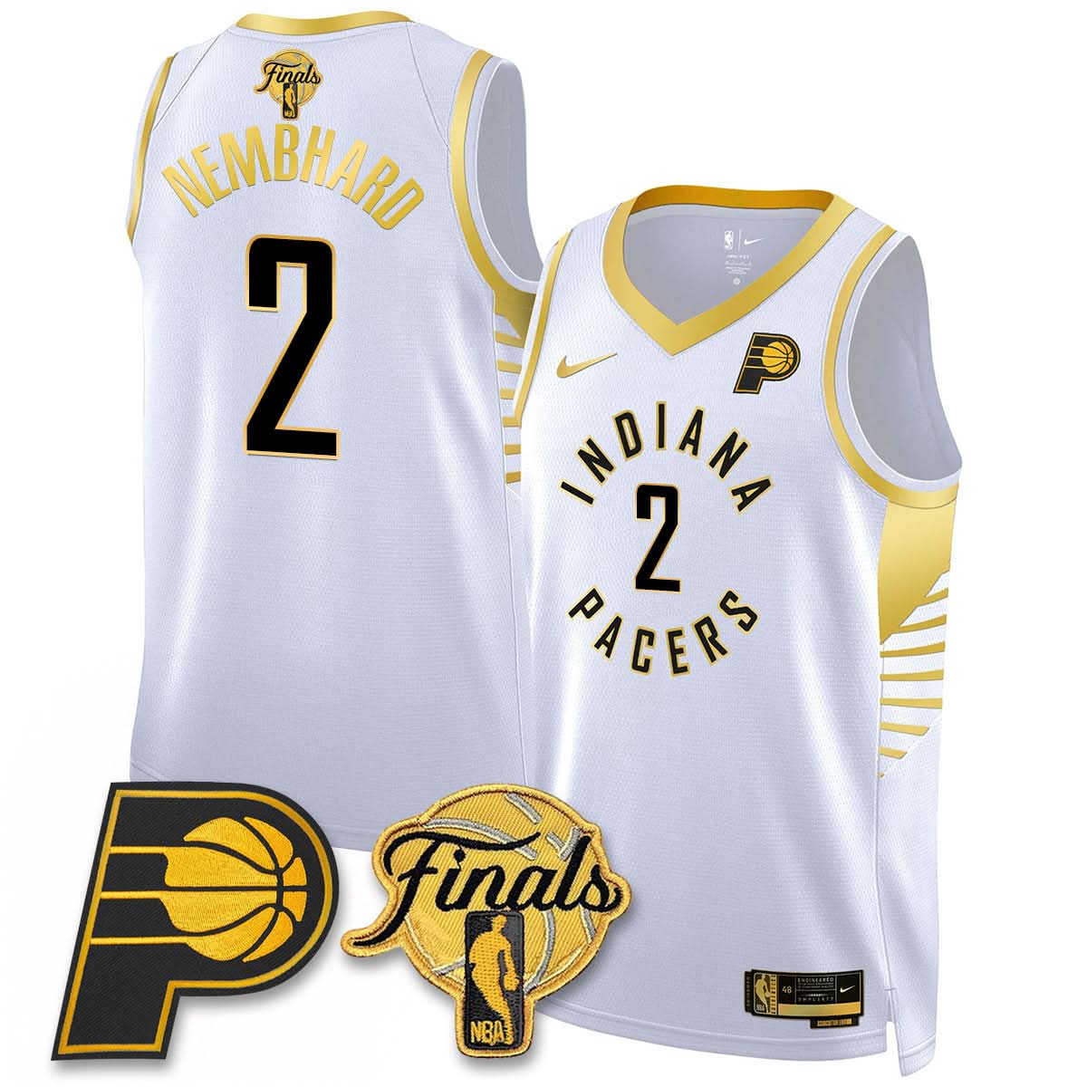 Indiana Pacers Swingman Jersey Final Patch - Stitched