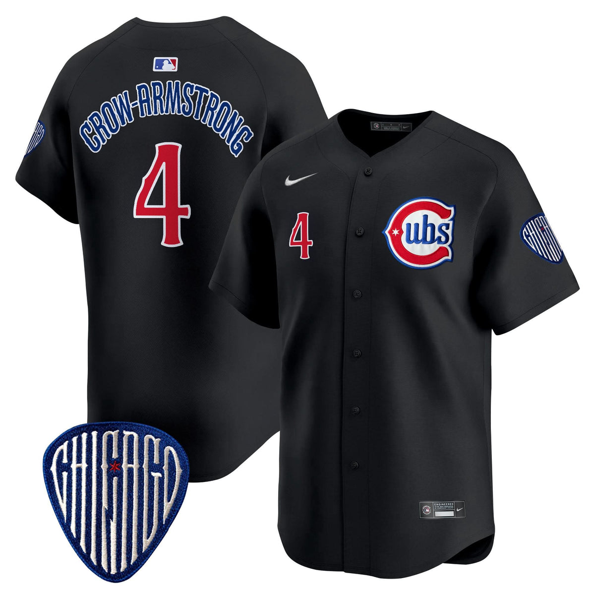 Chicago Cubs Blue Alternate Vapor Premier Limited Jersey - Stitched