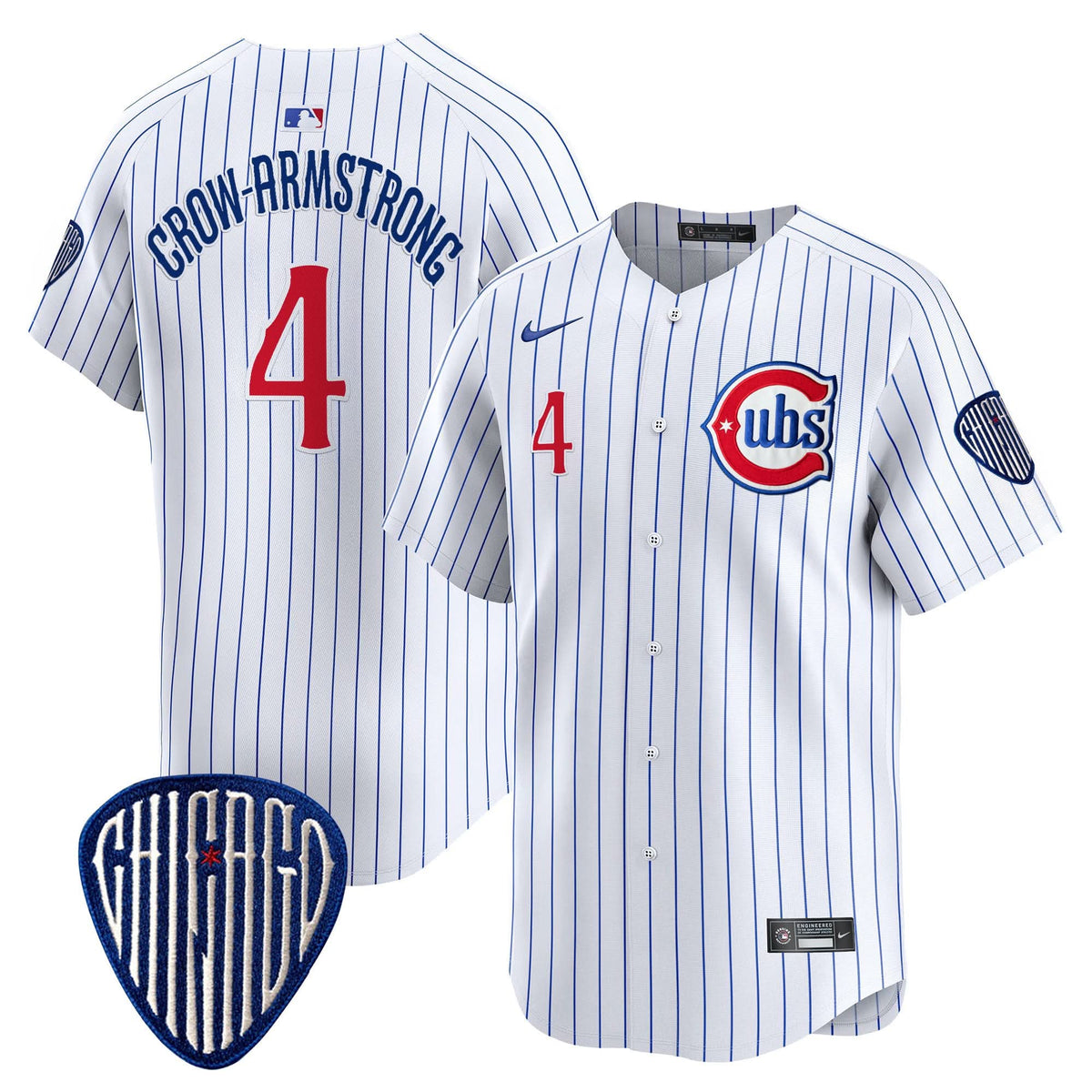 Chicago Cubs Blue Alternate Vapor Premier Limited Jersey - Stitched