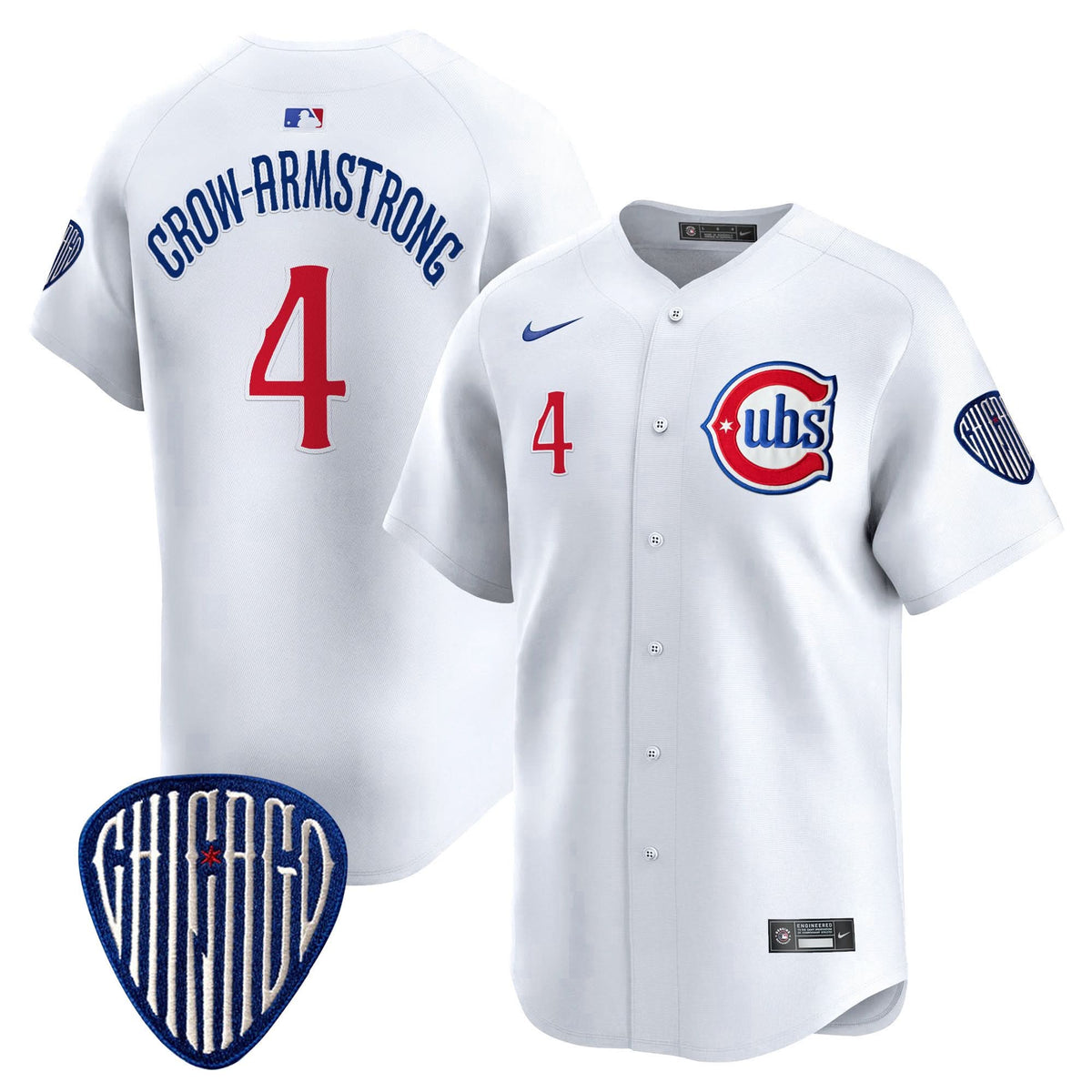 Chicago Cubs Blue Alternate Vapor Premier Limited Jersey - Stitched