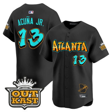 Atlanta Braves 'Graffiti A-Town Edition' Vapor Premier Limited Jersey - Stitched