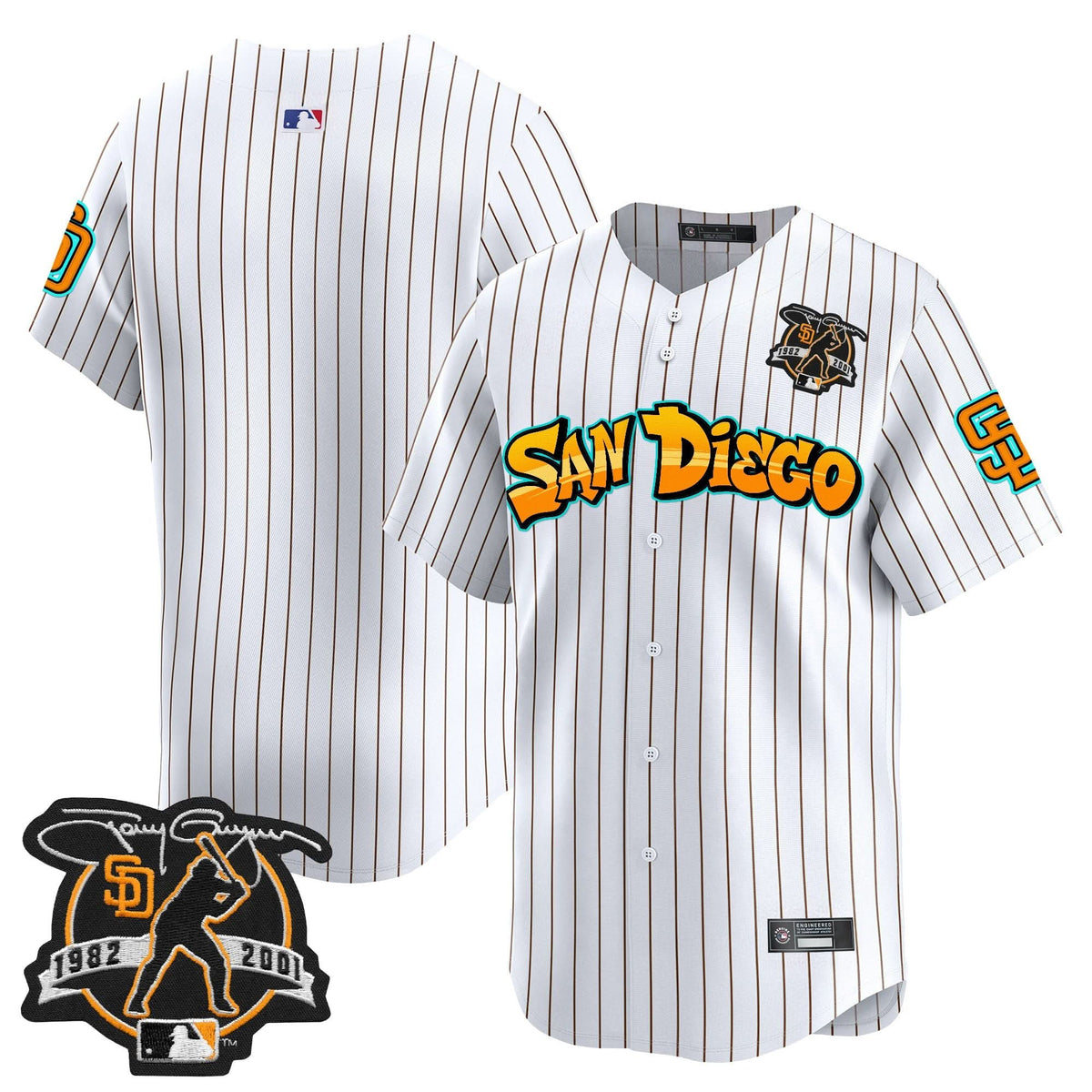 San Diego Padres 'Graffiti Barrio Edition' Vapor Premier Limited Jersey - Stitched