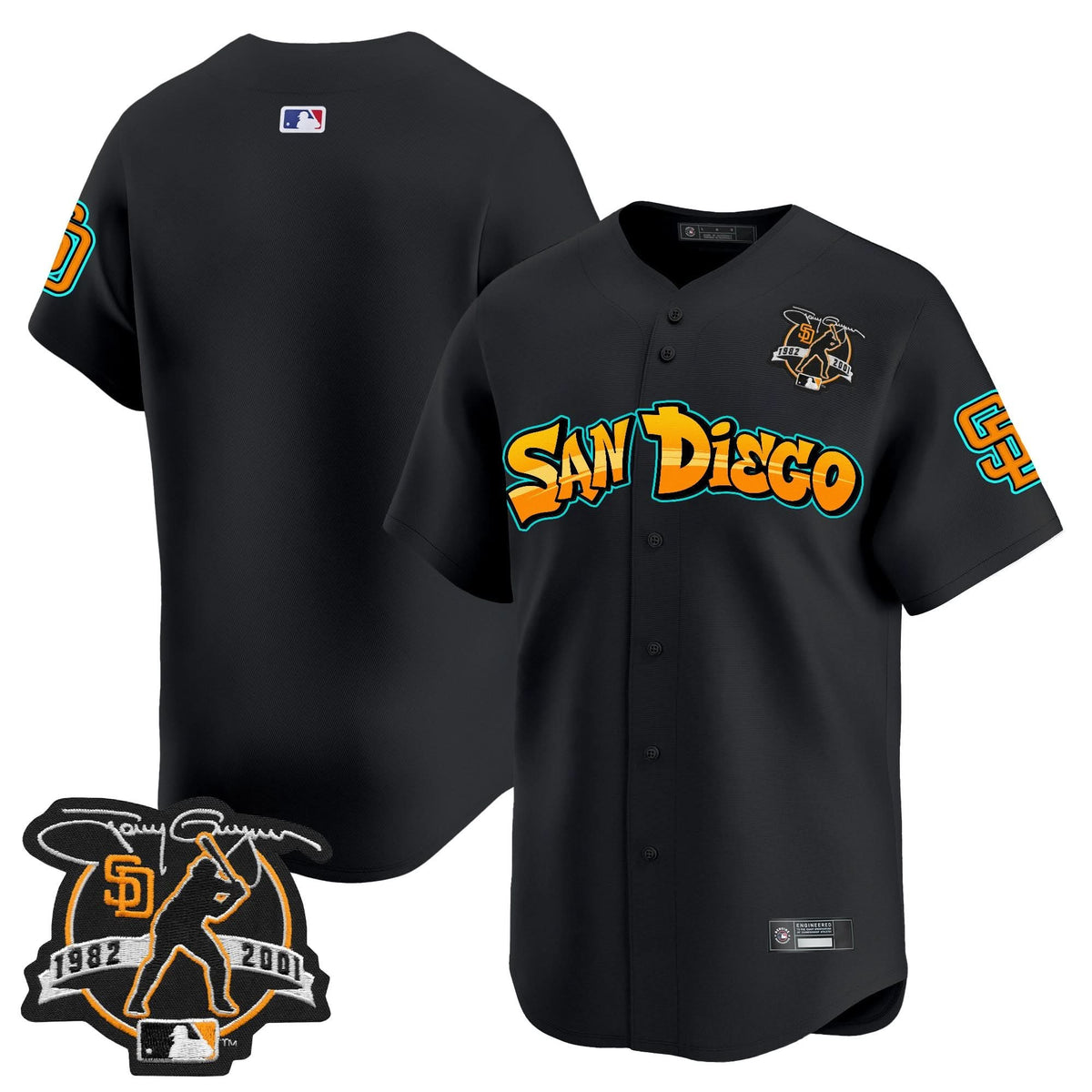 San Diego Padres 'Graffiti Barrio Edition' Vapor Premier Limited Jersey - Stitched