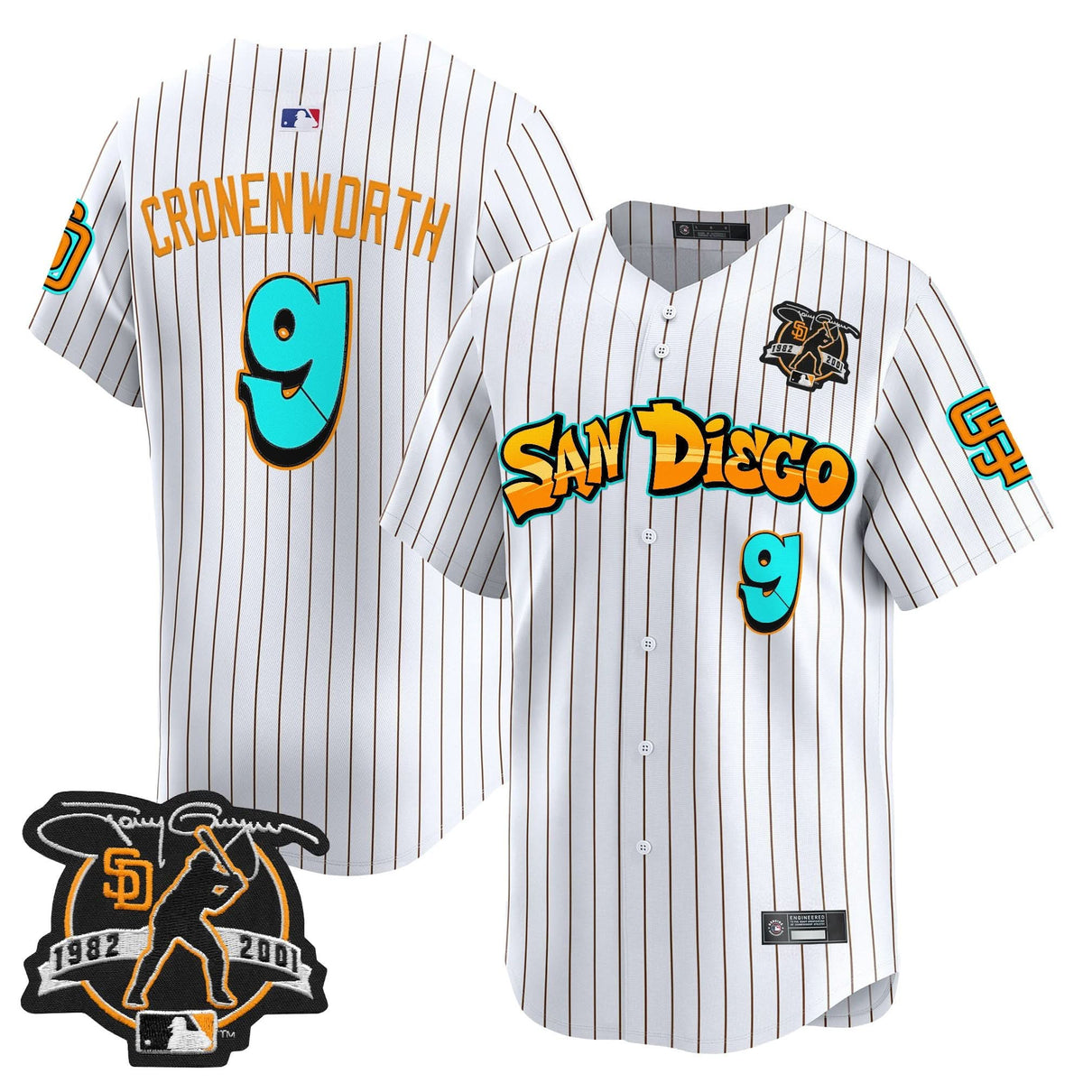 San Diego Padres 'Graffiti Barrio Edition' Vapor Premier Limited Jersey - Stitched