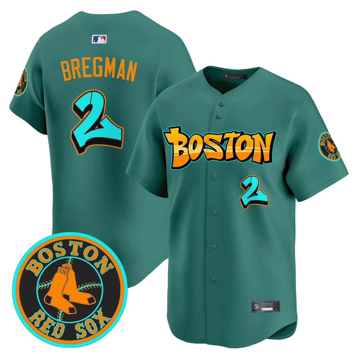 Boston Red Sox 'Graffiti Streetstyle Edition' Vapor Premier Limited Jersey - Stitched