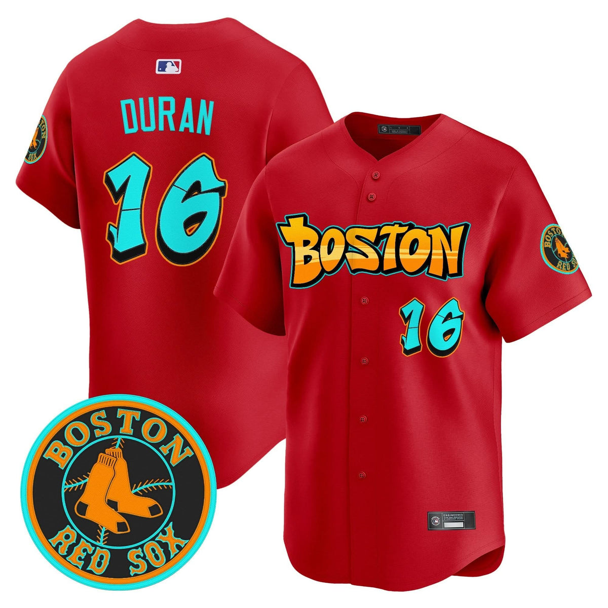 Boston Red Sox 'Graffiti Streetstyle Edition' Vapor Premier Limited Jersey - Stitched