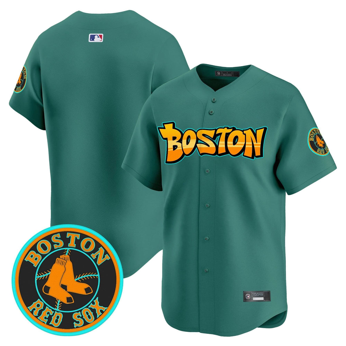 Boston Red Sox 'Graffiti Streetstyle Edition' Vapor Premier Limited Jersey - Stitched