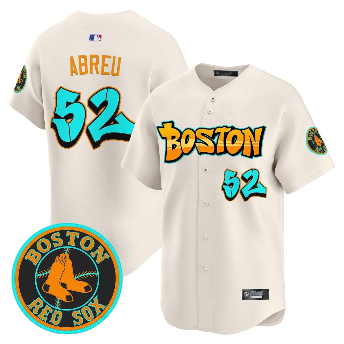 Boston Red Sox 'Graffiti Streetstyle Edition' Vapor Premier Limited Jersey - Stitched