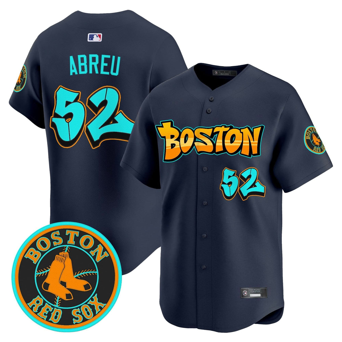 Boston Red Sox 'Graffiti Streetstyle Edition' Vapor Premier Limited Jersey - Stitched