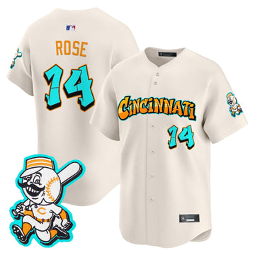Cincinnati Reds 'Graffiti Queen City Edition' Vapor Premier Limited Jersey - Stitched