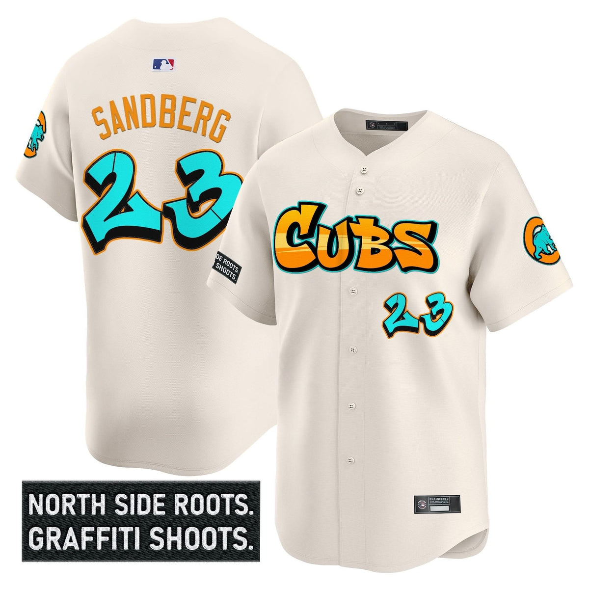Chicago Cubs 'Graffiti North Side Edition' Vapor Premier Limited Jersey - Stitched
