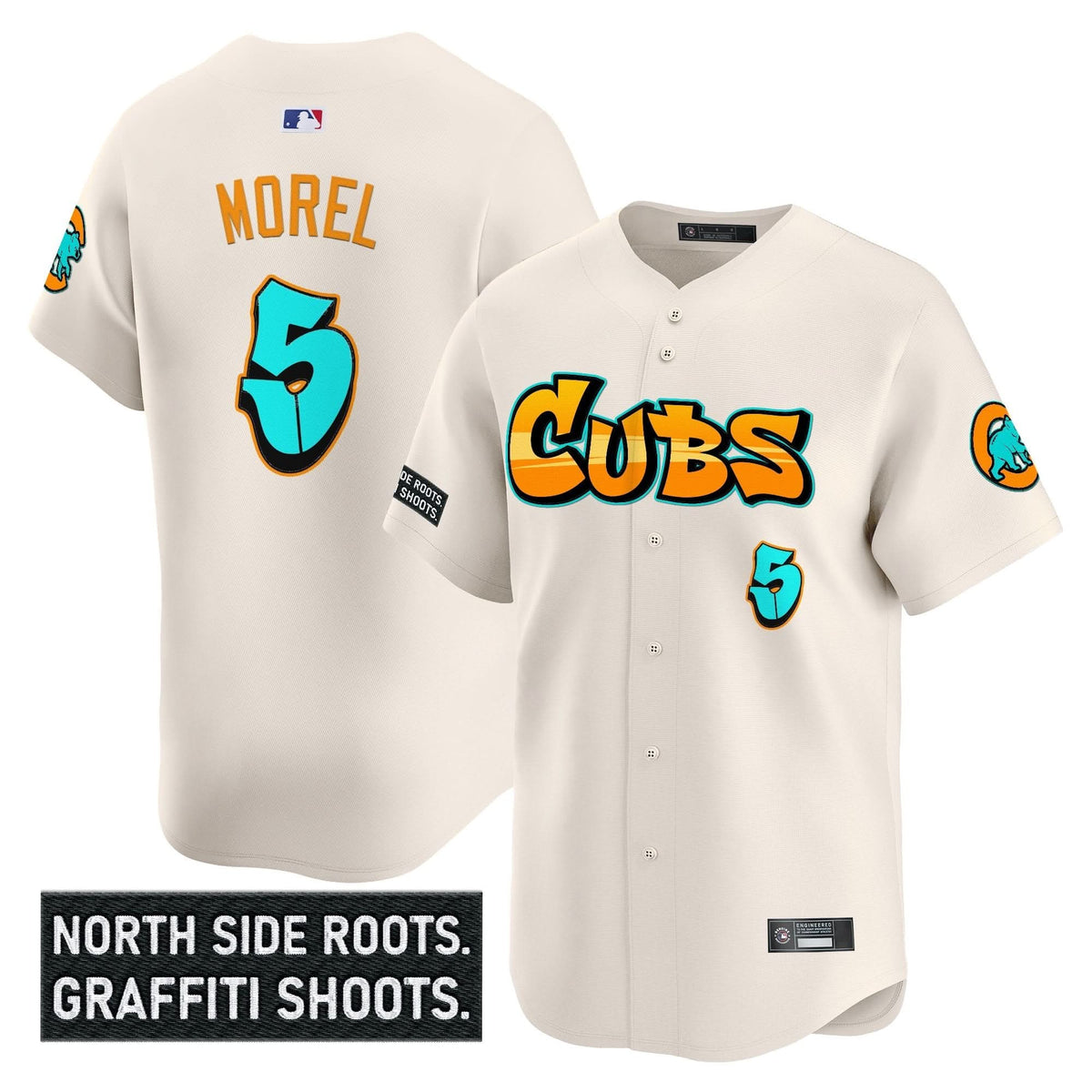 Chicago Cubs 'Graffiti North Side Edition' Vapor Premier Limited Jersey - Stitched