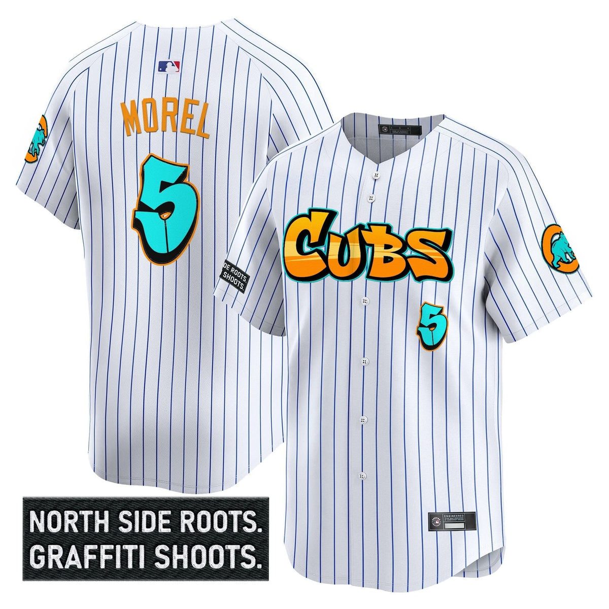 Chicago Cubs 'Graffiti North Side Edition' Vapor Premier Limited Jersey - Stitched