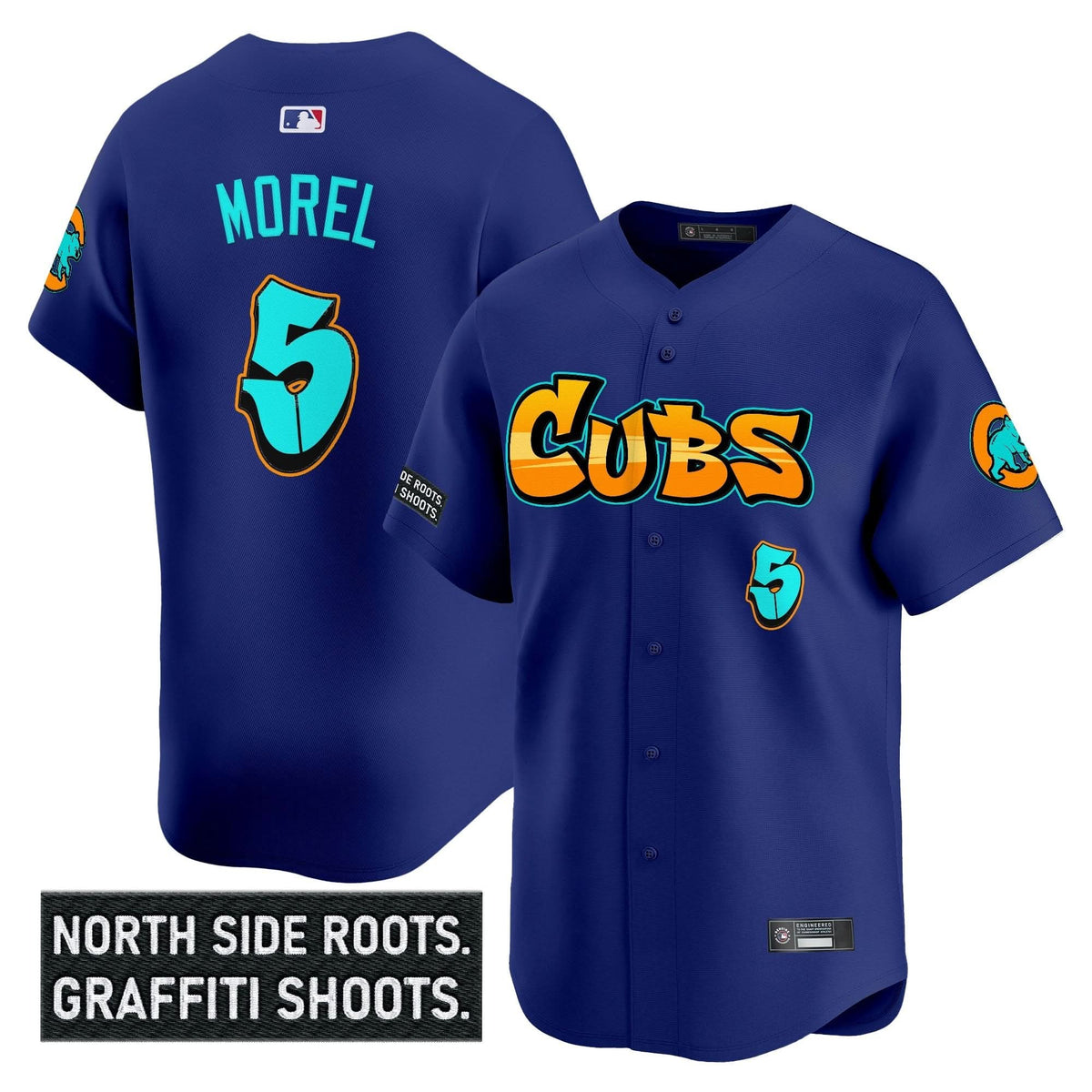 Chicago Cubs 'Graffiti North Side Edition' Vapor Premier Limited Jersey - Stitched